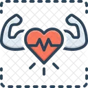 Healthy Robust Cardiac Icon