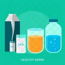 Healthy Drink Water Icon