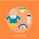 Healthy Baby Milk Icon