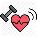 Healthy Heart Exercise Icon