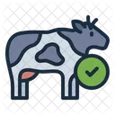 Healthy Cow Cow Animal Icon