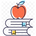 Healthy Education Healthy Learning Fruitful Education Icon