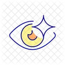Healthy eye after surgery  Icon