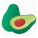 Healthy Food Avocados Fruit Icon