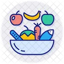 Healthy Food Fruit Eat Icon