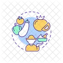 Healthy Food Sustainable Agriculture Farm Work Icon