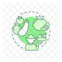 Healthy Food Sustainable Agriculture Farm Work Icon