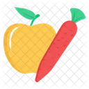 Healthy Food Organic Icono