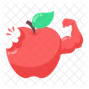 Healthy Food Apple Malus Icon