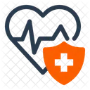 Healthy Heart Cardiovascular Blood Pressure Icon