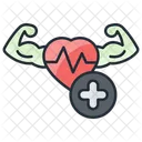 Healthy heart  Icon