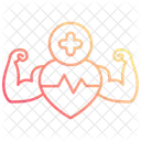 Healthy heart  Icon
