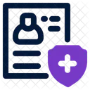 Healthy Insurance Coverage Policy Icon