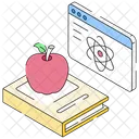 Healthy Apple Knowledge Icon