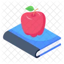Healthy Knowledge Healthy Education Food Book Icon