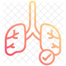 Healthy lungs  Icon