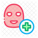 Care Cross Face Icon