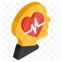 Healthy Mind Healthy Brain Human Mind Icon