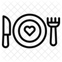 Healthy Plate  Icon