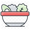 ヘルシーなサラダ  アイコン