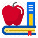 Healthy Study Book Elearning Icon