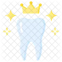 Healthy Teeth Dental Crown Crown Icon