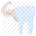 Healthy Tooth Strong Teeth Icon