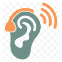 Hearing Aid Deaf Disability Icon
