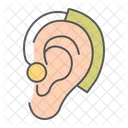 Hearing Aid Ear Icône