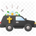 Hearse Cemetery Dead Icon