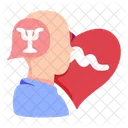 Heart Psychology Social Icon