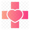 Heart Healthcare Donation Icon