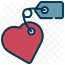 Heart Label Love Icon
