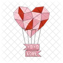 Heart Airdrop Love Heart Icon