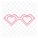 Heart Glass Love Icon