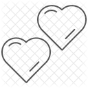Heart Thinline Icon Icon