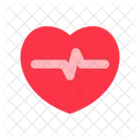 Heart Heartbeat Monitor Icon