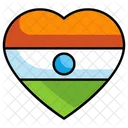Heart India Love Icon