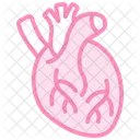 Heart Duotone Line Icon Icon