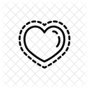 Shopping Heart Black Friday Icon