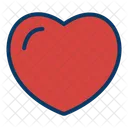 Love Heart Shape Valentine Icon