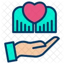 Charity Help Care Icon