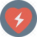 Heart Thunder Love Icon