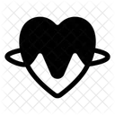 Heart Frequency Medical Exam Icon