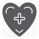 Heart Cross Medical Icon