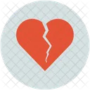 Heart Broken Cracked Icon