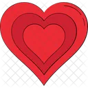 Love Like Valentine Heart Icon