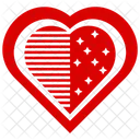 Decorative Heart Heart Heart Shape Icon