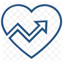 Heart Valentines Day Arrow Icon