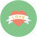 Heart Badge Love Icon